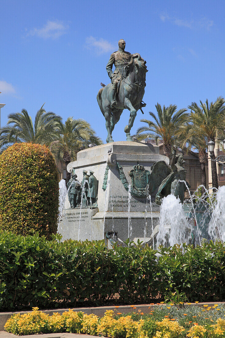 Spain,Andalusia,Jerez de la Frontera,Plaza de Arenal,Miguel Primo de Rivera Monument