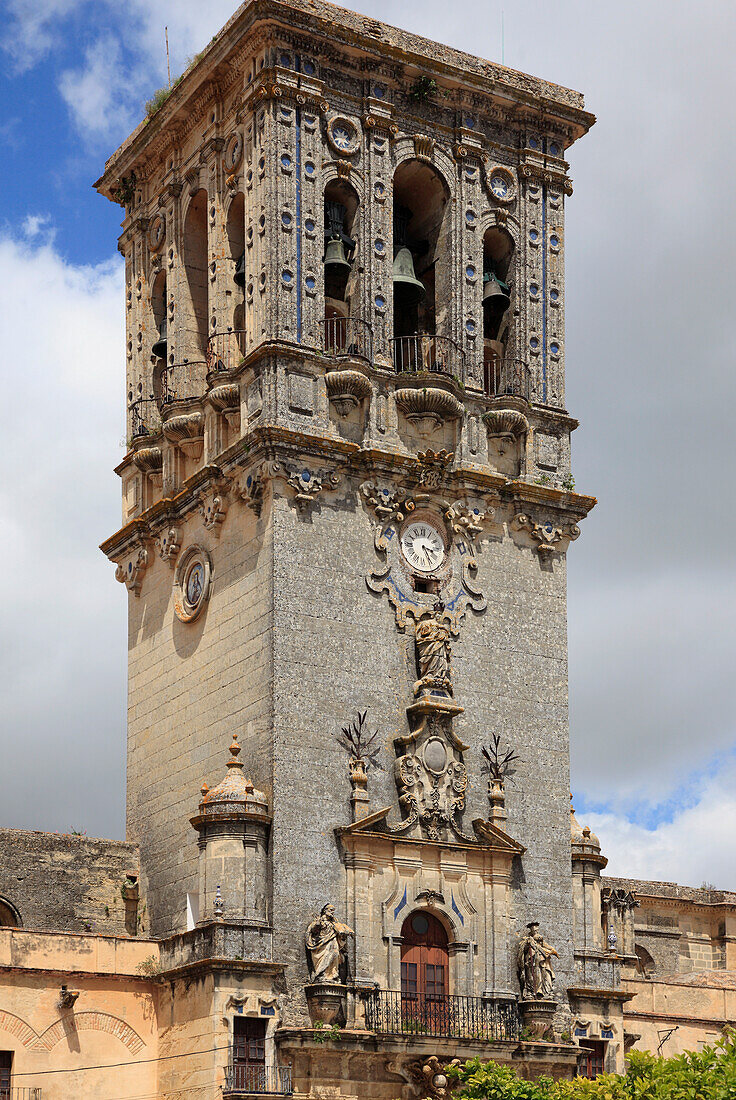 Spanien,Andalusien,Arcos de la Frontera,Kleine Basilika Santa Maria de la Asuncion