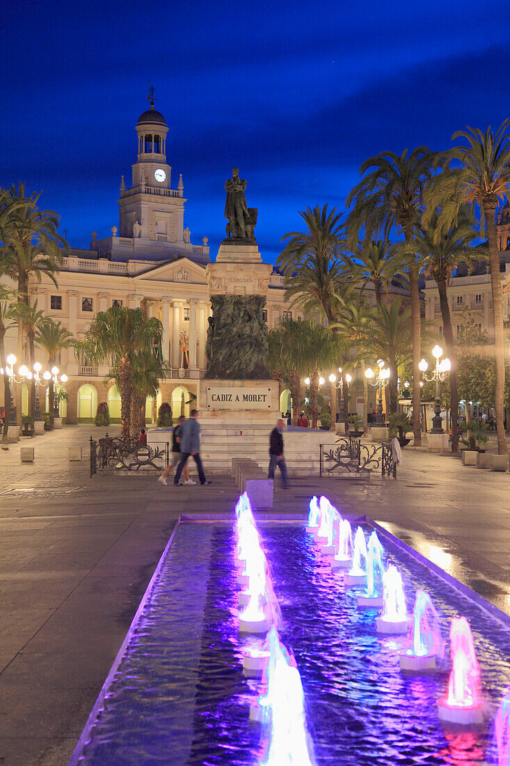 Spanien,Andalusien,Cádiz,Plaza San Juan de Dios,Rathaus