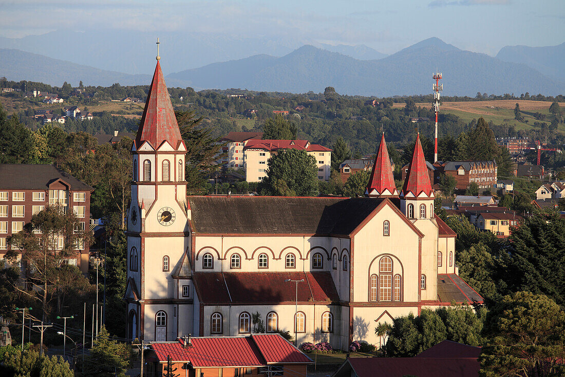 Chile,Seenplatte,Puerto Varas,Katholische Kirche,