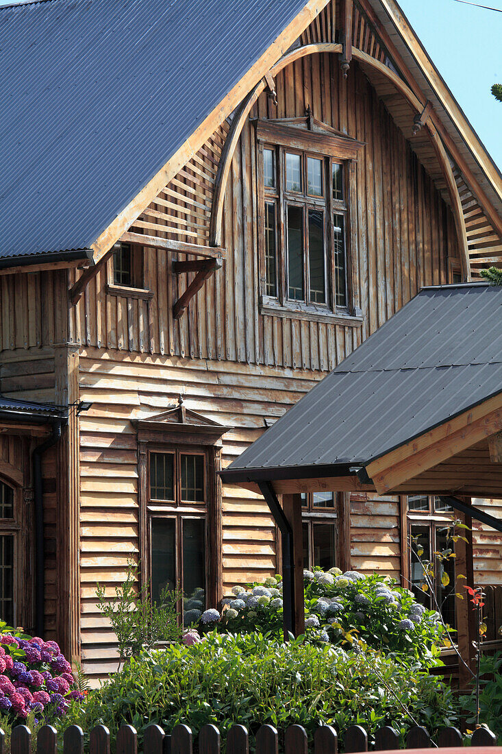 Chile,Lake District,Frutillar,house,traditional architecture,