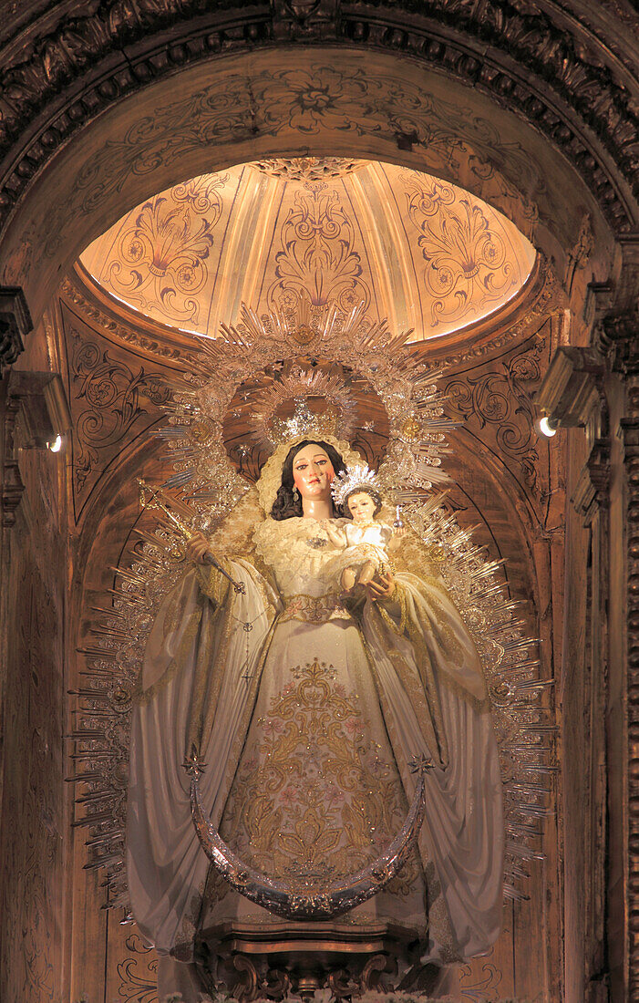 Spain,Andalusia,Seville,Iglesia de Santa Maria la Blanca,interior