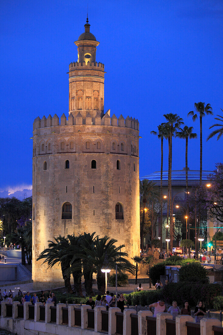 Spain,Andalusia,Seville,Torre del Oro