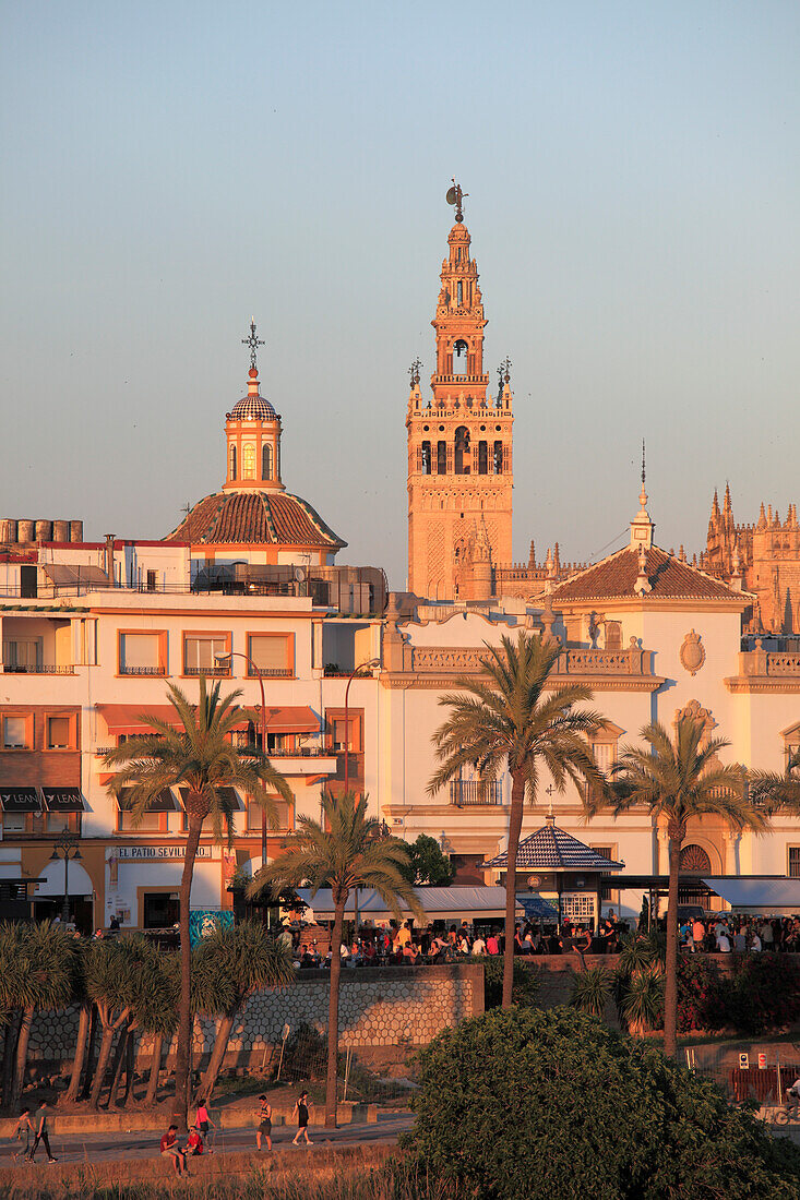 Spanien,Andalusien,Sevilla,Skyline,Gesamtansicht