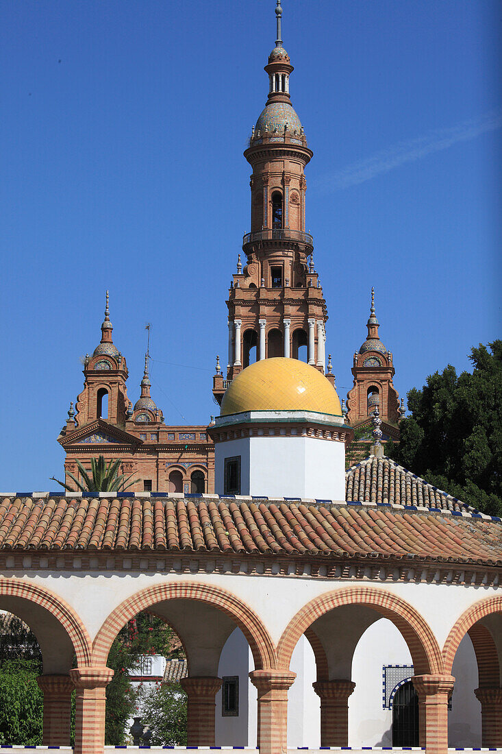 Spanien,Andalusien,Sevilla,Plaza de Espana