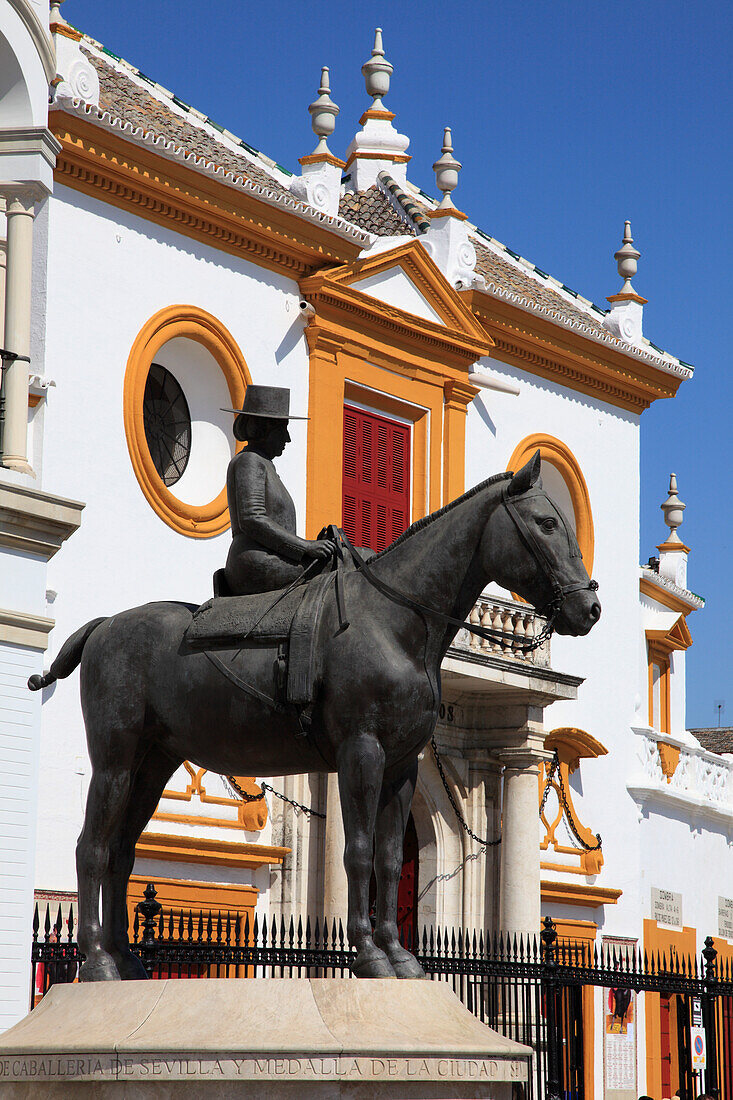 Spain,Andalusia,Seville,Plaza de Toros Maestranza,bullring