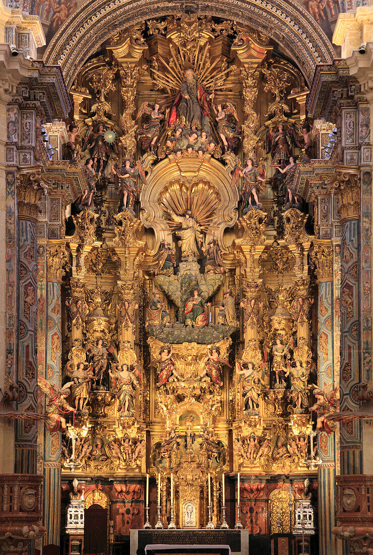 Spain,Andalusia,Seville,Iglesia San Salvador,church,interior