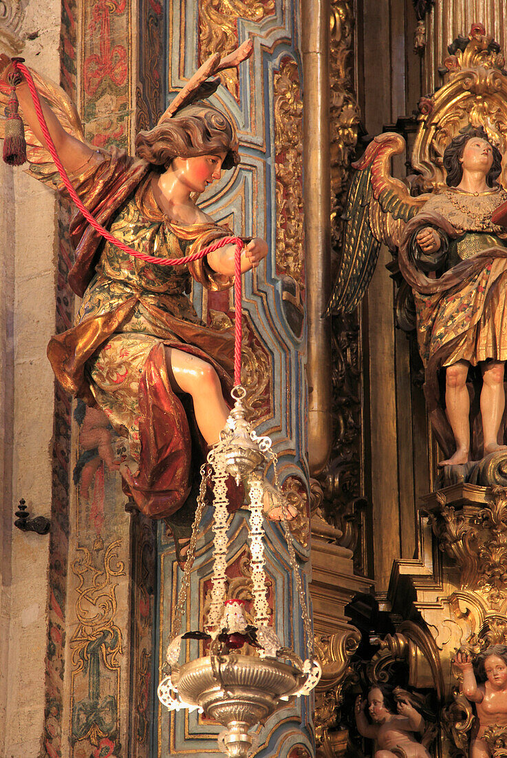 Spanien,Andalusien,Sevilla,Iglesia San Salvador,Kirche,Innenansicht