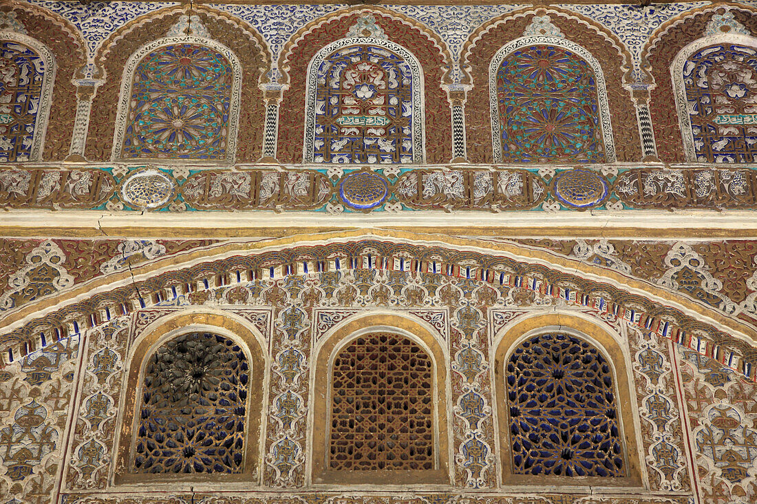 Spain,Andalusia,Seville,Real Alcazar,moorish royal palace,interior