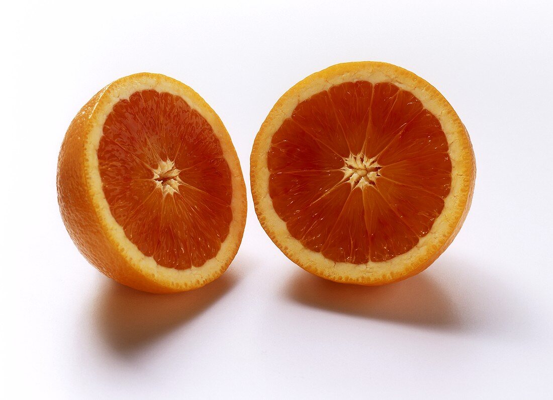 A Halved Blood Orange