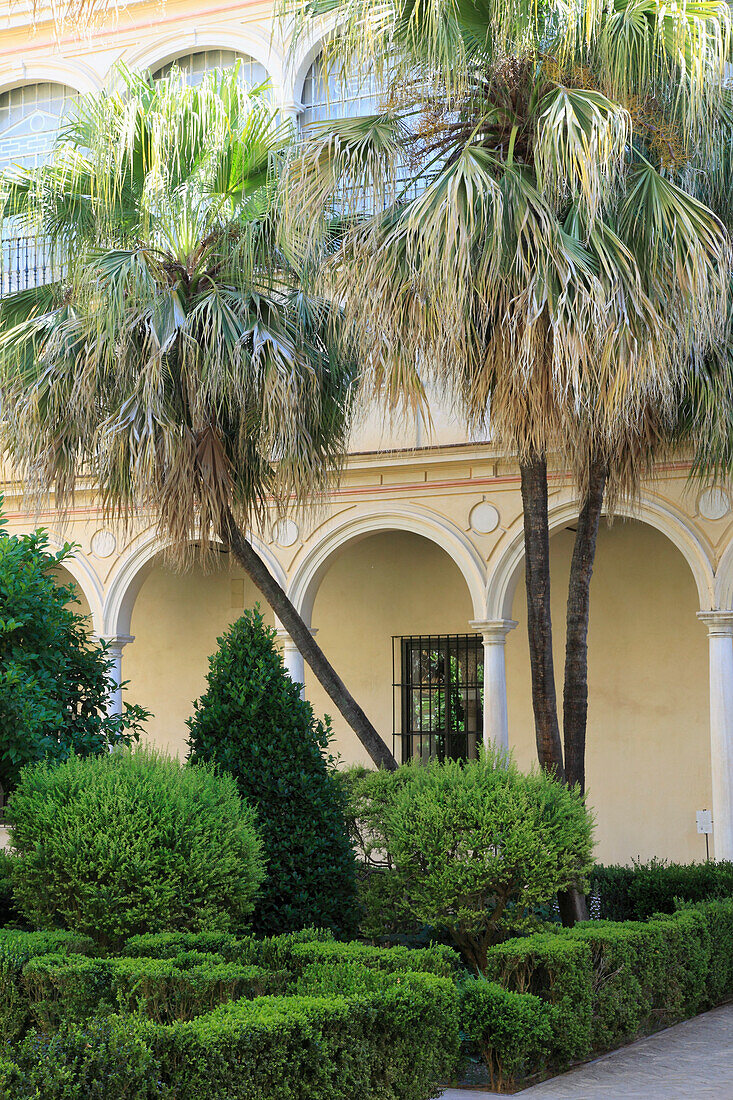 Spain,Andalusia,Seville,Real Alcazar,moorish royal palace,garden