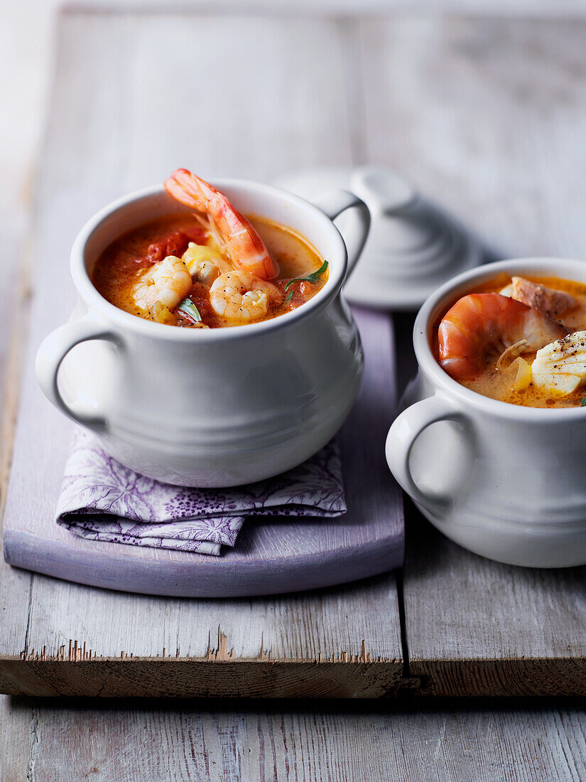 Prawn chowder