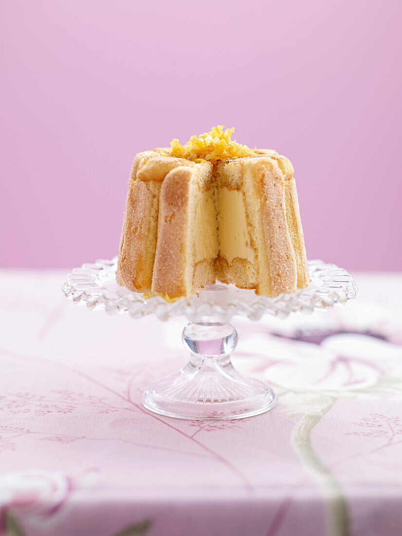 Ladyfingers Charlotte mit Limoncello