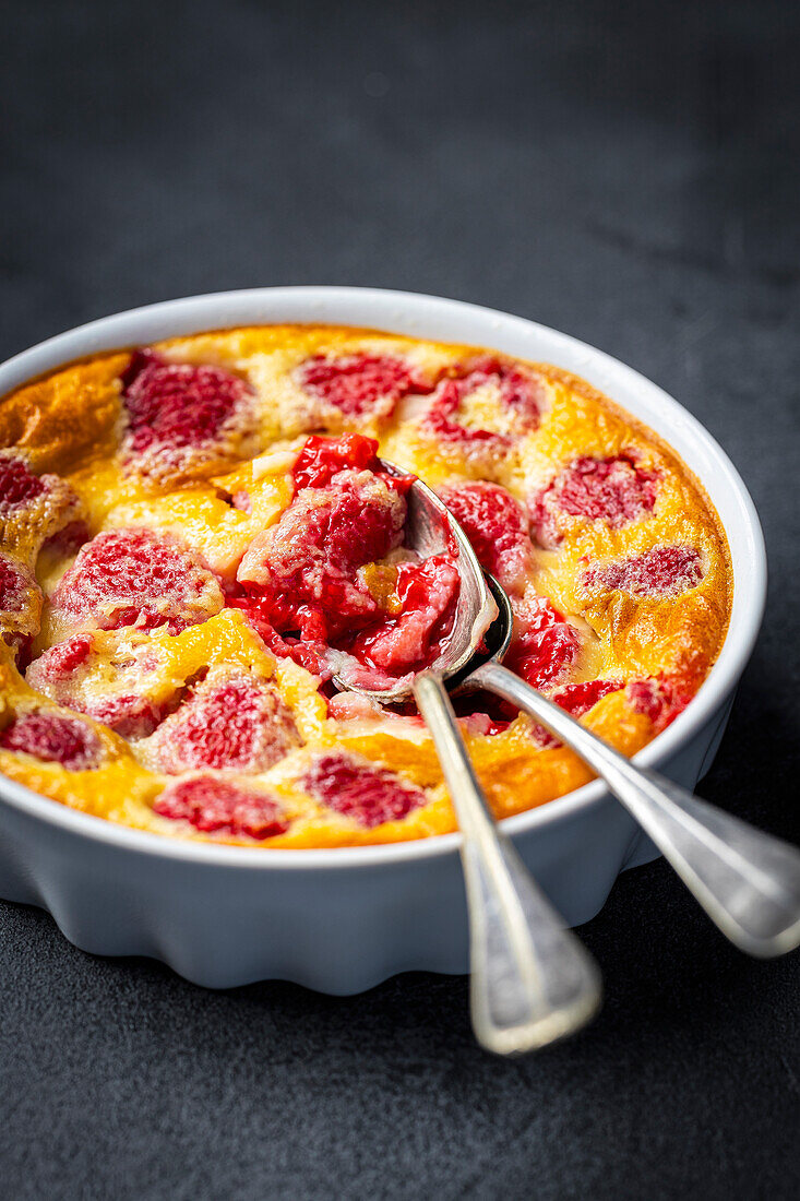 Himbeer-Clafoutis