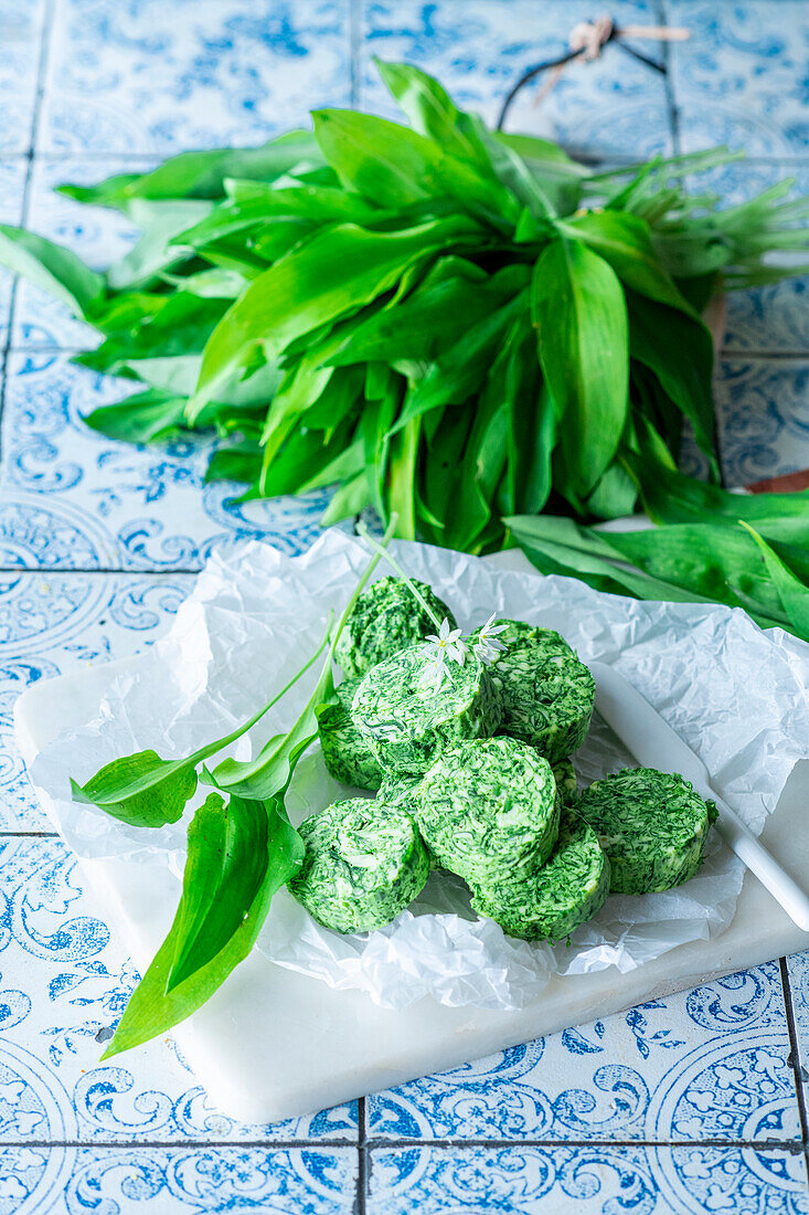 Wild garlic butter