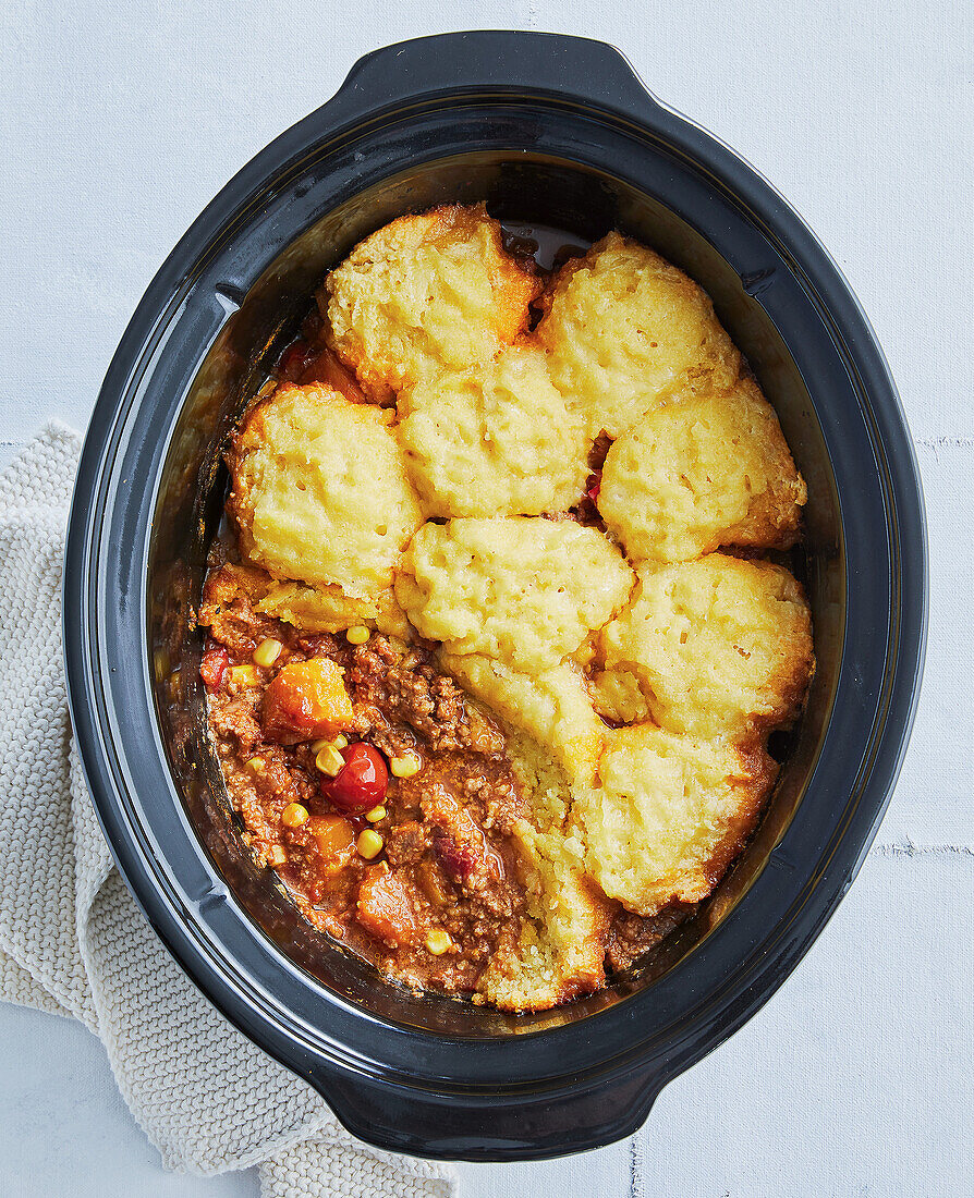 Mexican dumpling casserole