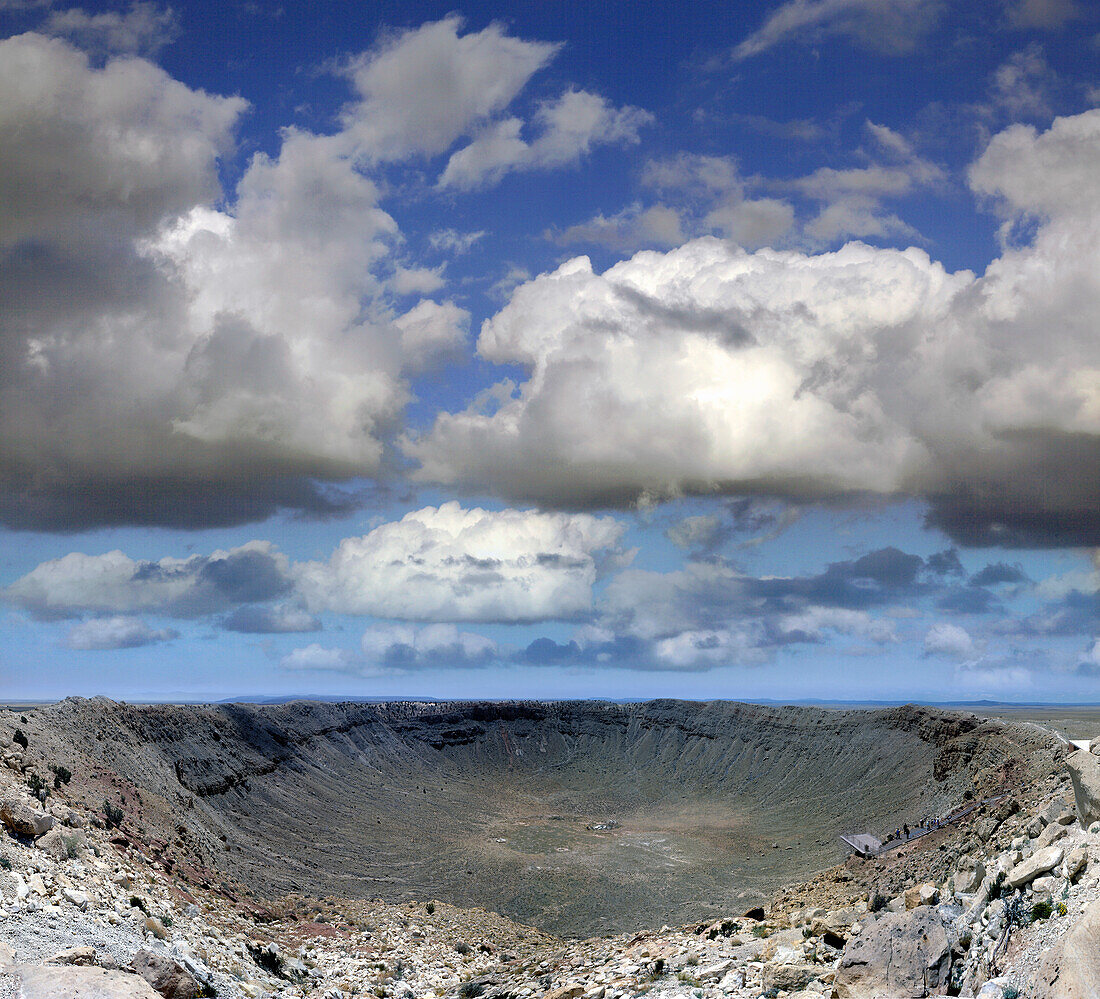 Meteorite crater