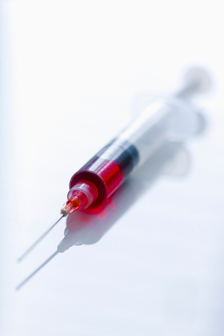 Syringe Full of Blood