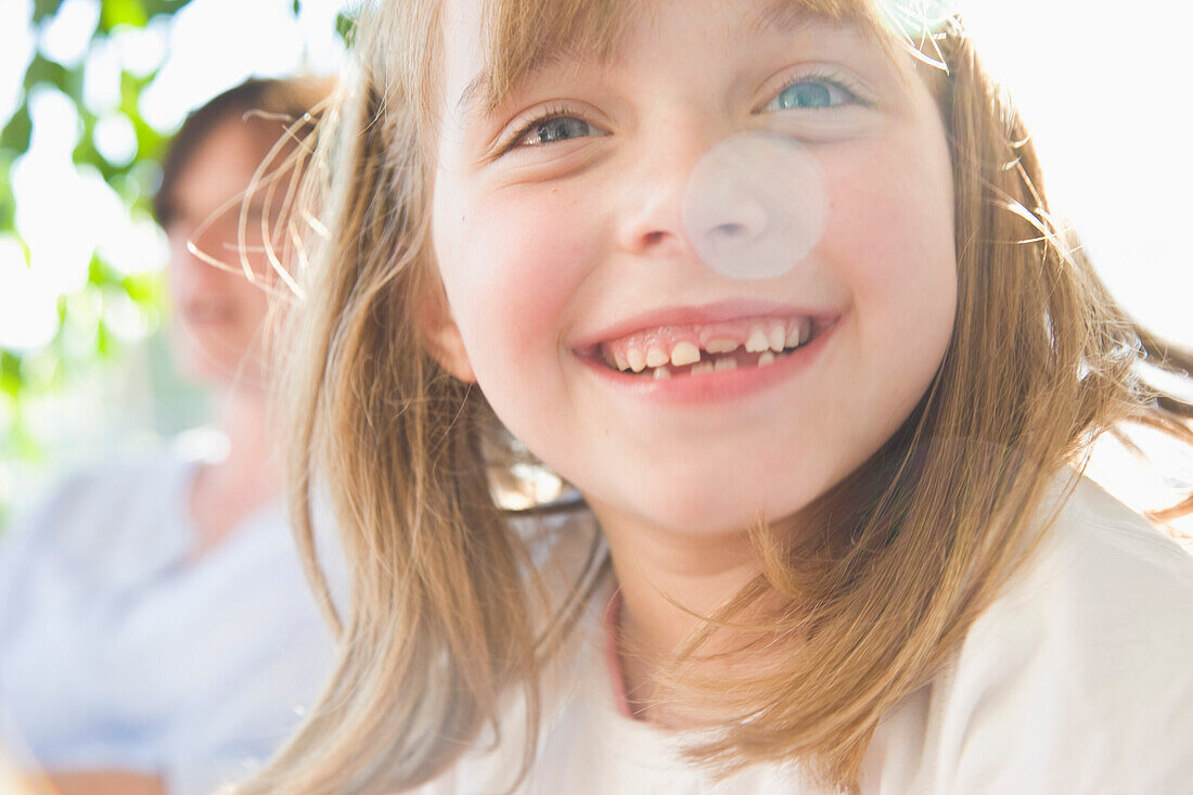 Portrait of a young girl