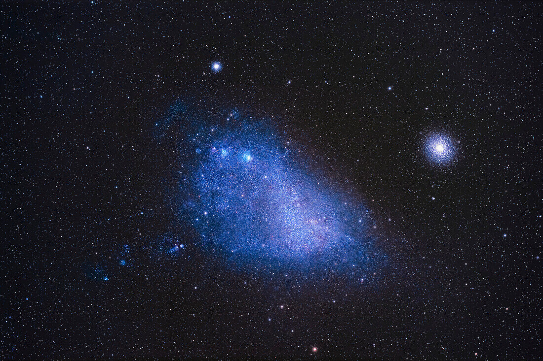 Dies ist die großartige Kleine Magellansche Wolke, ein Mitglied der Lokalen Gruppe und eine Satellitengalaxie unserer Milchstraße.