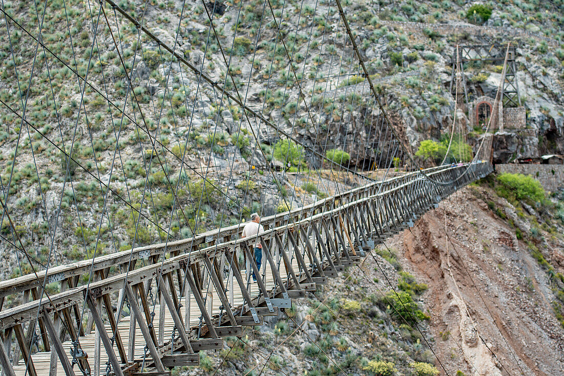 Puente de Ojuela , Historic gold mine and suspension bridge site in Durango , Mexico