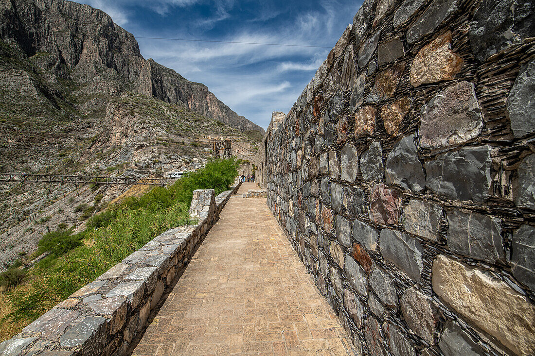 Puente de Ojuela , Historic gold mine and suspension bridge site in Durango , Mexico