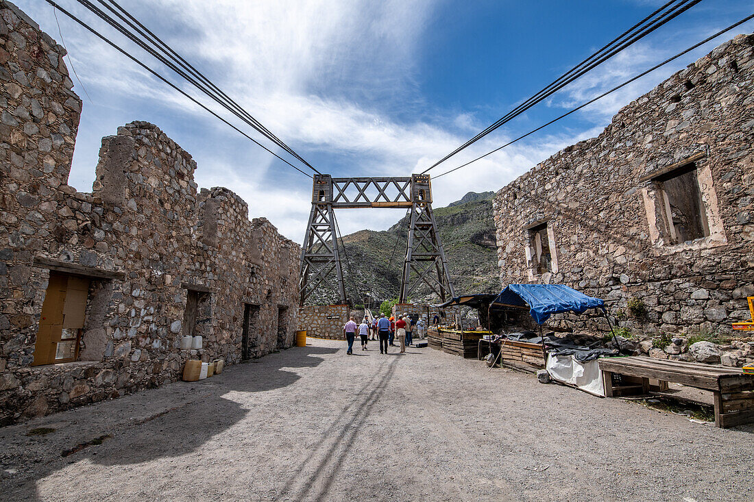 Puente de Ojuela , Historische Goldmine und Hängebrücke in Durango, Mexiko