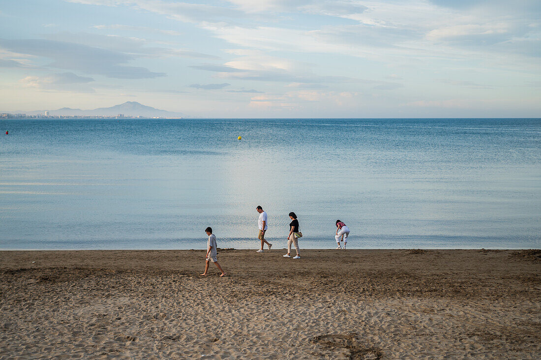 Peñiscola Beach, Castellon, Valencian Community, Spain