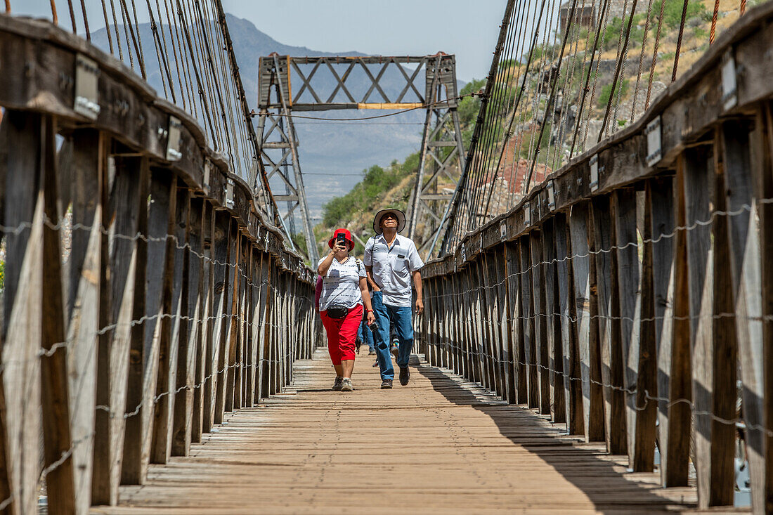 Puente de Ojuela , Historic gold mine and suspension bridge site in Durango , Mexico