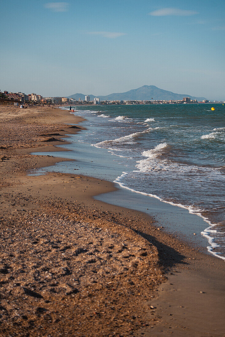 Peñiscola Beach, Castellon, Valencian Community, Spain