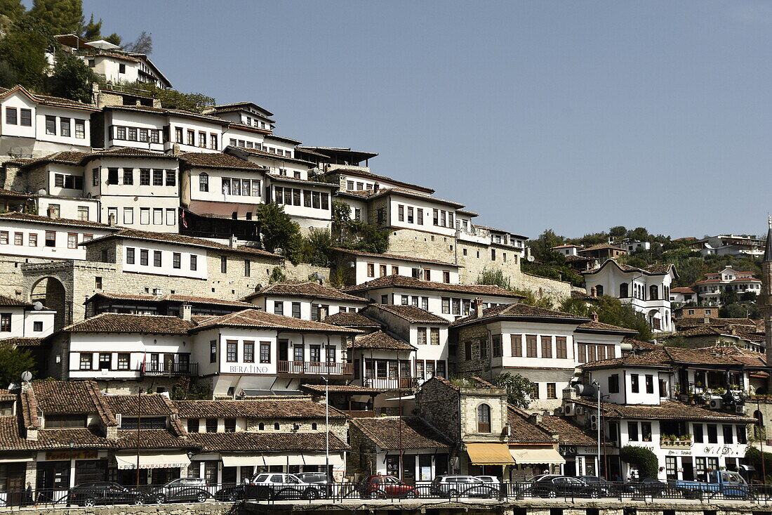 Altstadt, UNESCO-Weltkulturerbe, Berat, Albanien, Europa