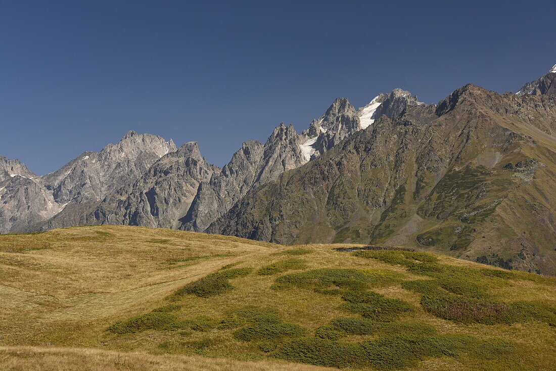 Peaks of Svaneti, Caucasus, Georgia, Central Asia, Asia