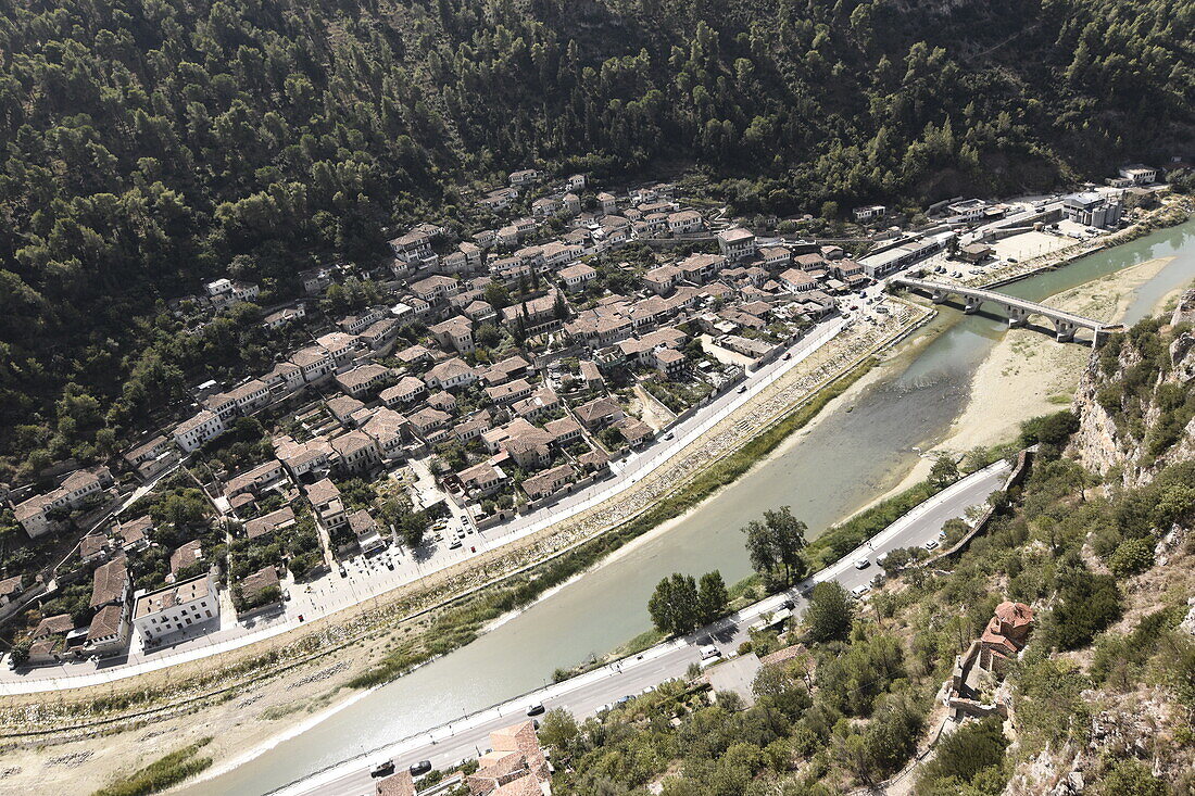 Old Town, UNESCO World Heritage Site, Berat, Albania, Europe