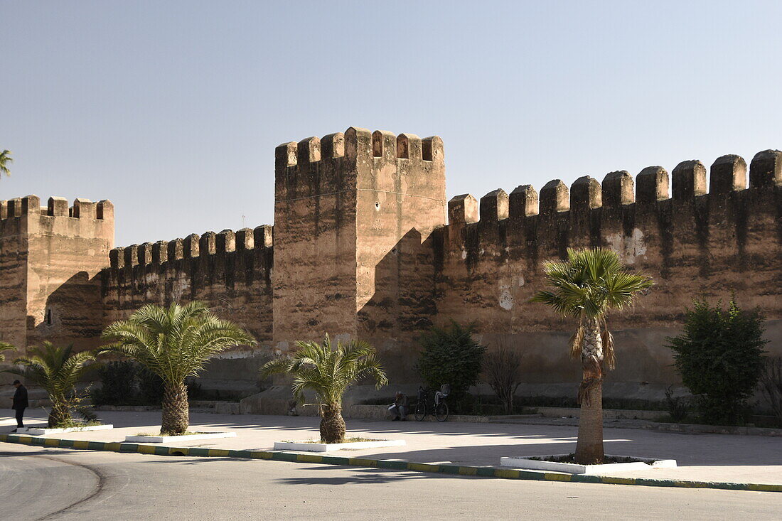 Taroudant, Stadtmauern, Marokko, Nordafrika, Afrika