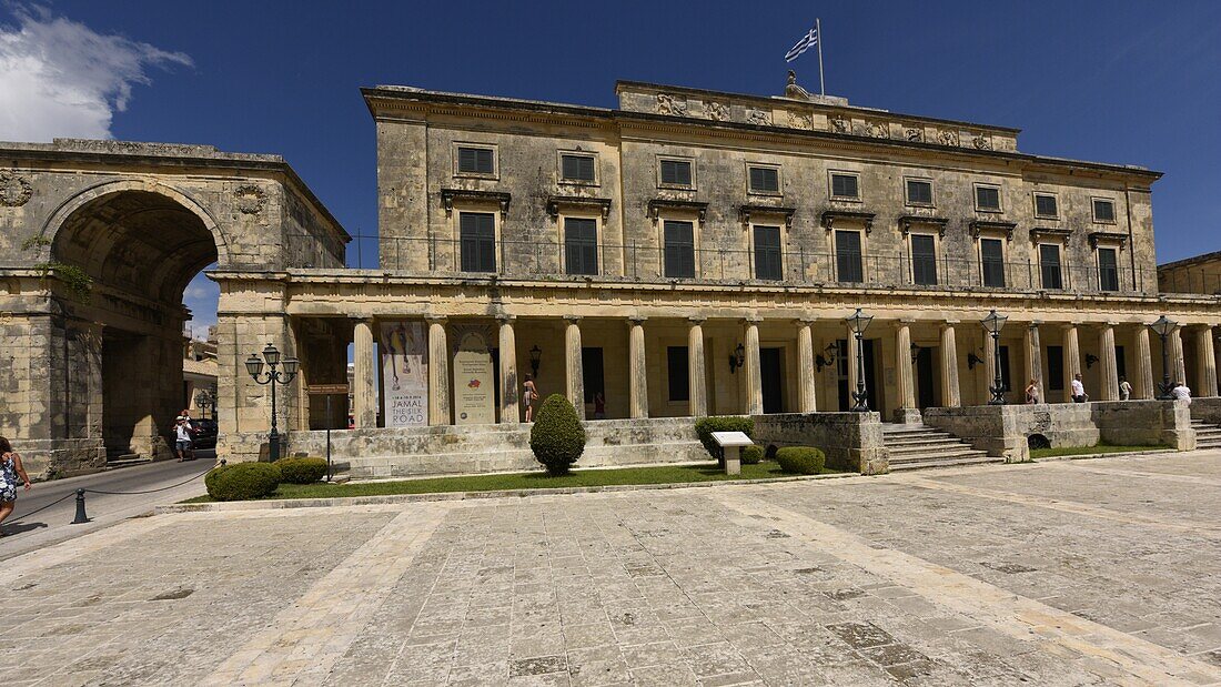 Korfu Museum für asiatische Kunst, Korfu, Griechische Inseln, Griechenland, Europa