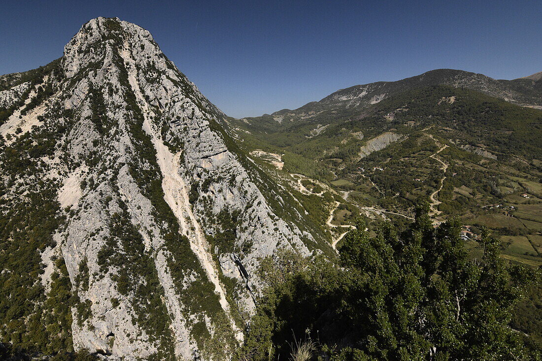 Mountains in National Park Prokletije, Albania, Europe