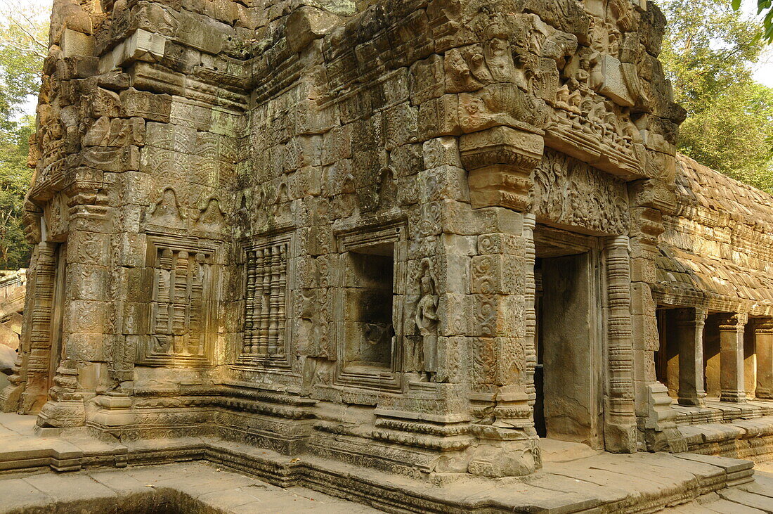 Ta-Prohm-Tempel, Angkor, UNESCO-Weltkulturerbe, Siem Reap, Kambodscha, Indochina, Südostasien, Asien