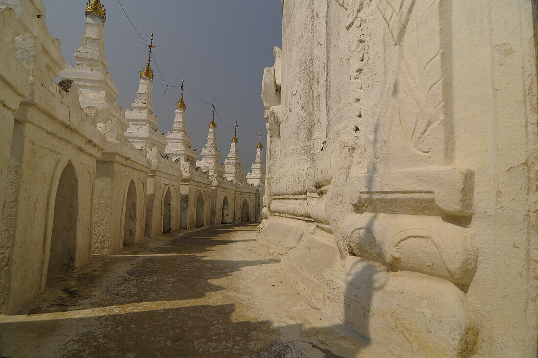 Hsinbyume-Pagode (Myatheindan-Pagode), Mingun, in der Nähe von Mandalay, Sagaing-Distrikt, Myanmar, Asien