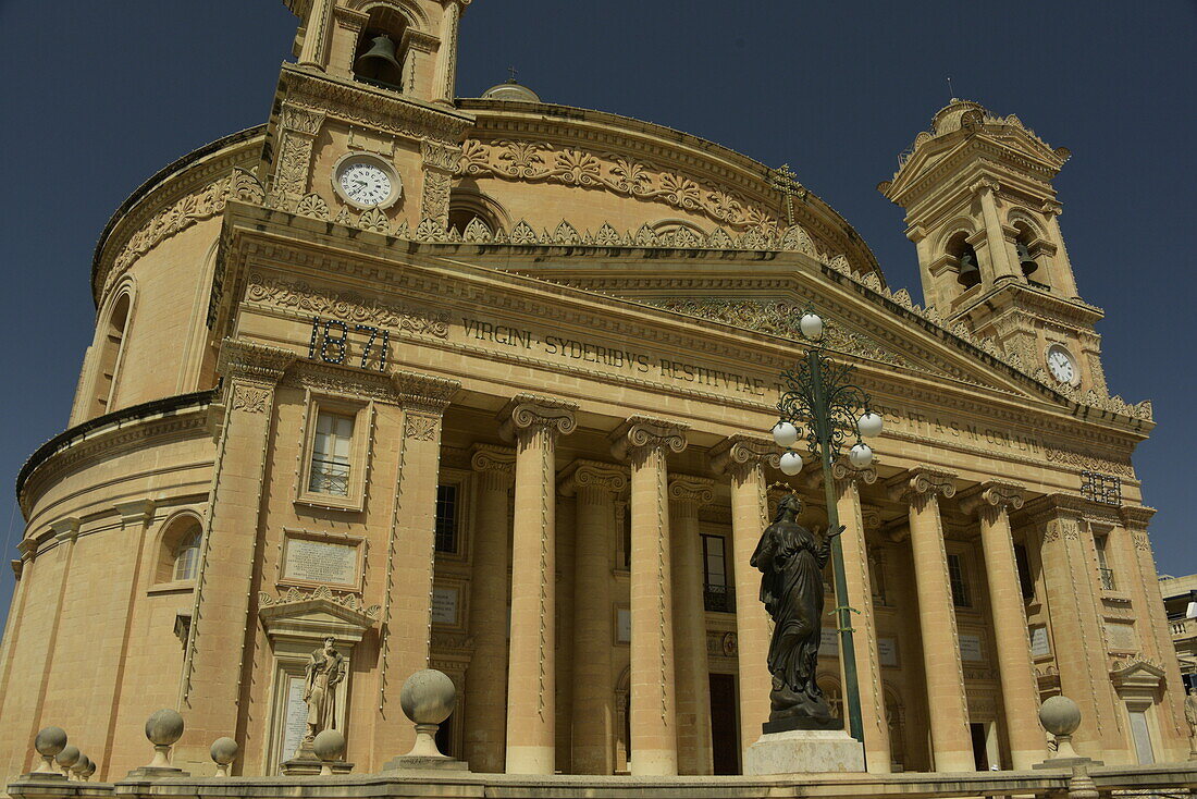 Mosta Rotunda Santa Marija Assunta, Mosta, Malta, Mediterranean, Europe