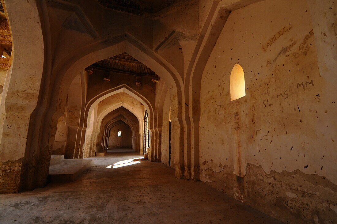 Badehaus der Königin, Hampi, UNESCO-Welterbestätte, Karnataka, Indien, Asien