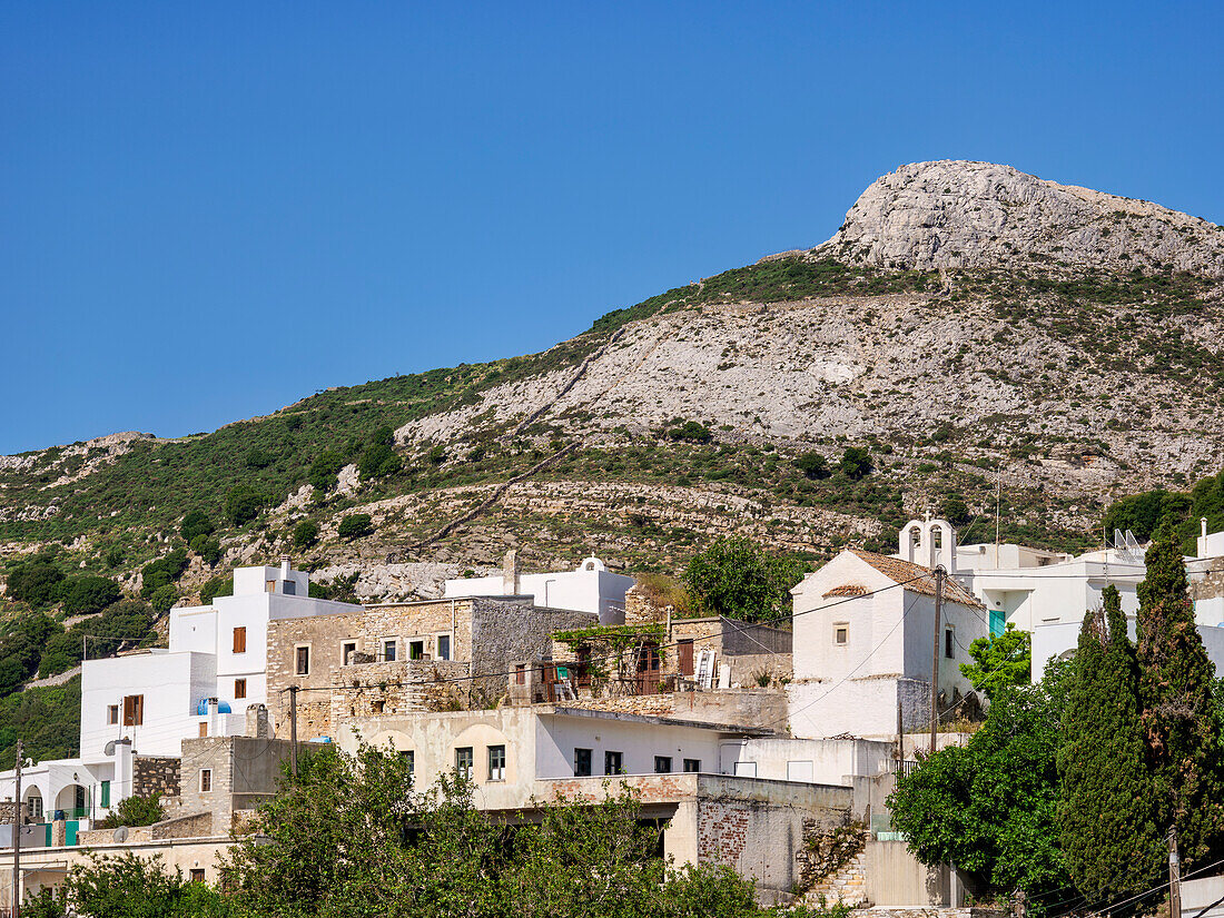 Dorf Apeiranthos, Insel Naxos, Kykladen, Griechische Inseln, Griechenland, Europa