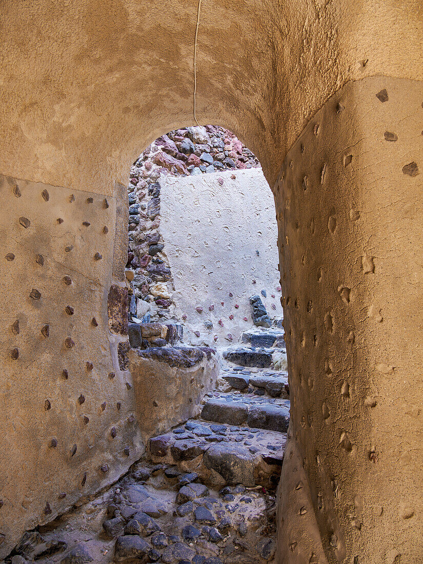 Venezianisches Schloss, Dorf Akrotiri, Insel Santorin (Thira), Kykladen, Griechische Inseln, Griechenland, Europa