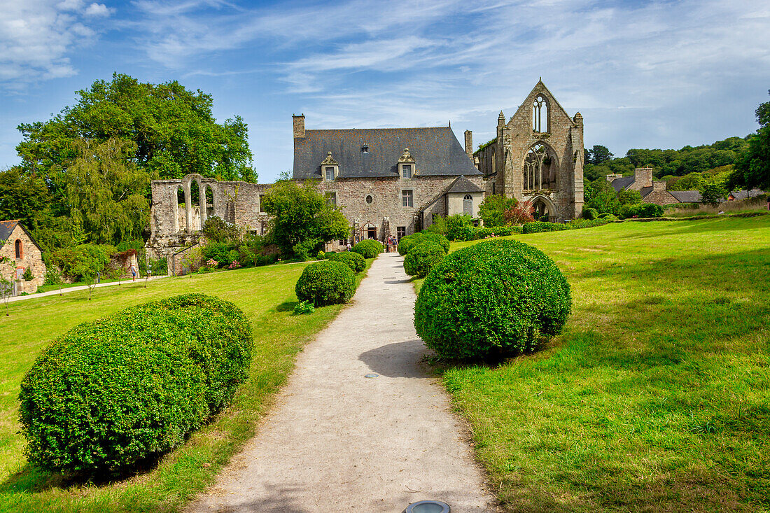 Abbey of Beauport, Paimpol, Cotes-d'Armor, Brittany, France, Europe