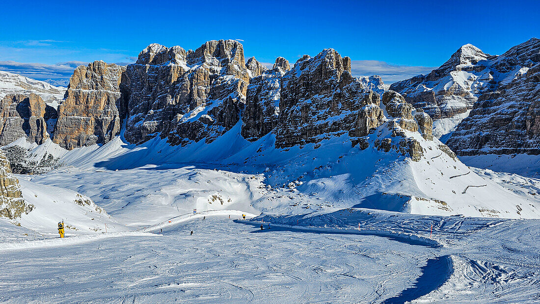 Berg Lagazuoi, Naturpark Ampezzaner Dolomiten, UNESCO-Welterbe, Venetien, Dolomiten, Italien, Europa