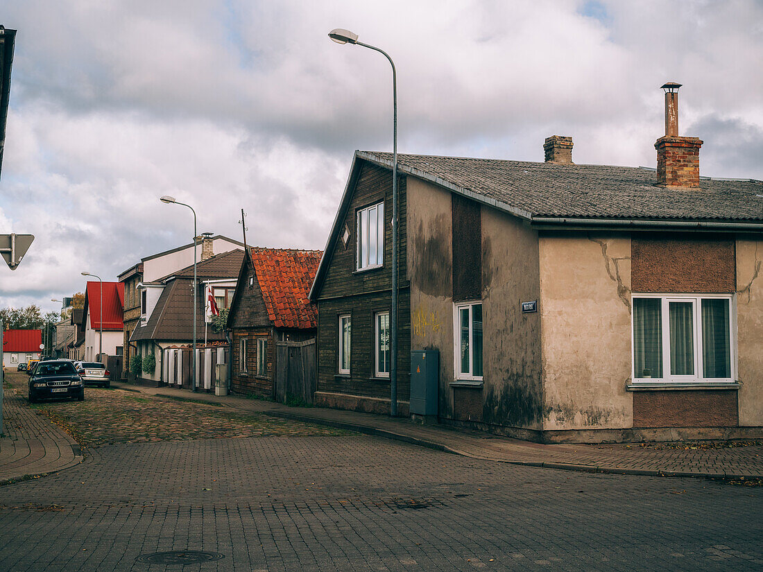 Ventspils, am Fluss Venta, Livländische Küste, Lettland, Baltikum, Europa