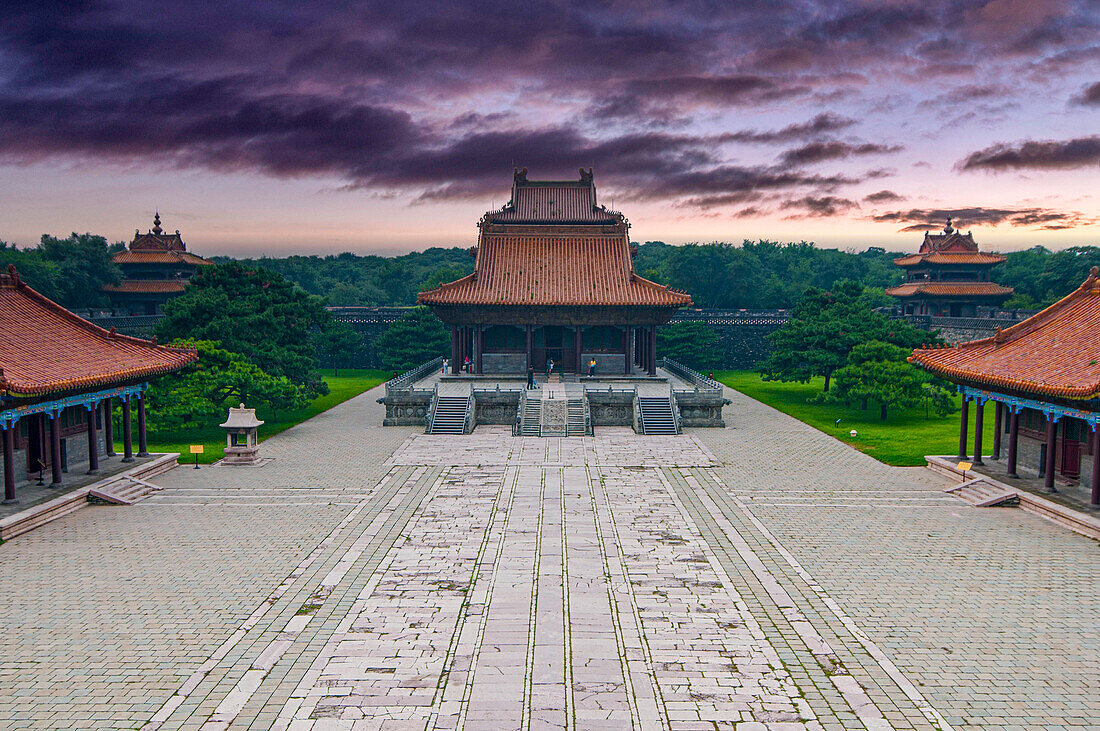 Das Zhaoling-Grab der Qing-Dynastie (Das Nordgrab), UNESCO-Welterbestätte, Shenyang, Liaoning, China, Asien