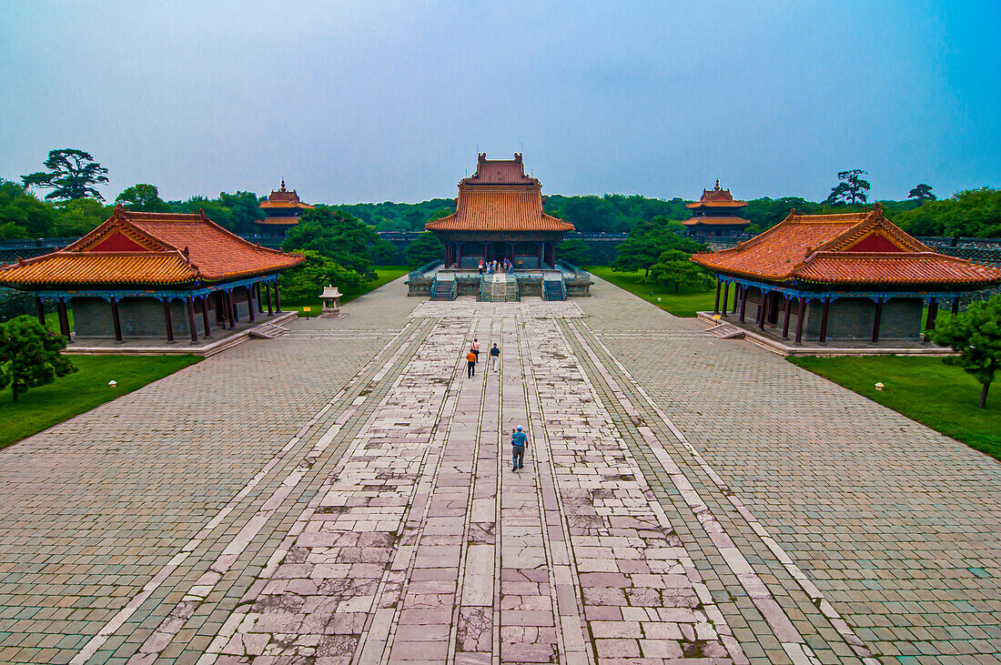 Das Zhaoling-Grab der Qing-Dynastie (Das Nordgrab), UNESCO-Welterbestätte, Shenyang, Liaoning, China, Asien