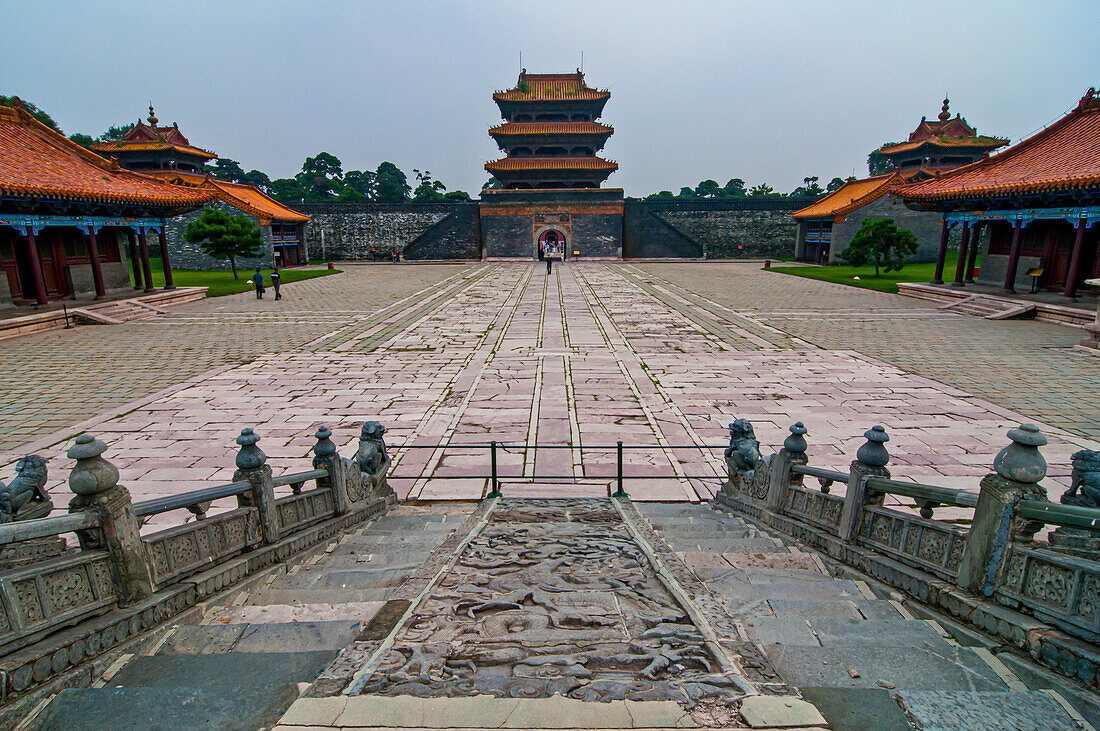 Das Zhaoling-Grab der Qing-Dynastie (Das Nordgrab), UNESCO-Welterbestätte, Shenyang, Liaoning, China, Asien