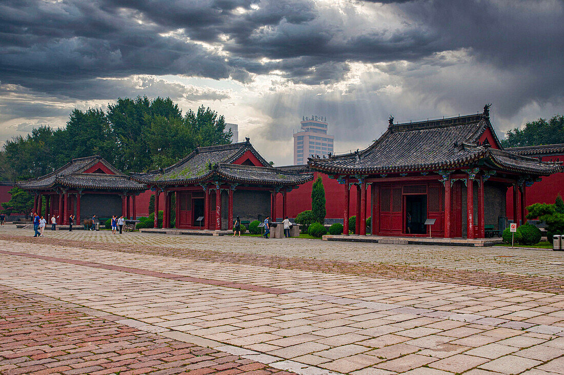 Kaiserpalast von Shenyang (Mukden-Palast), UNESCO-Weltkulturerbe, Shenyang, Liaoning, China, Asien