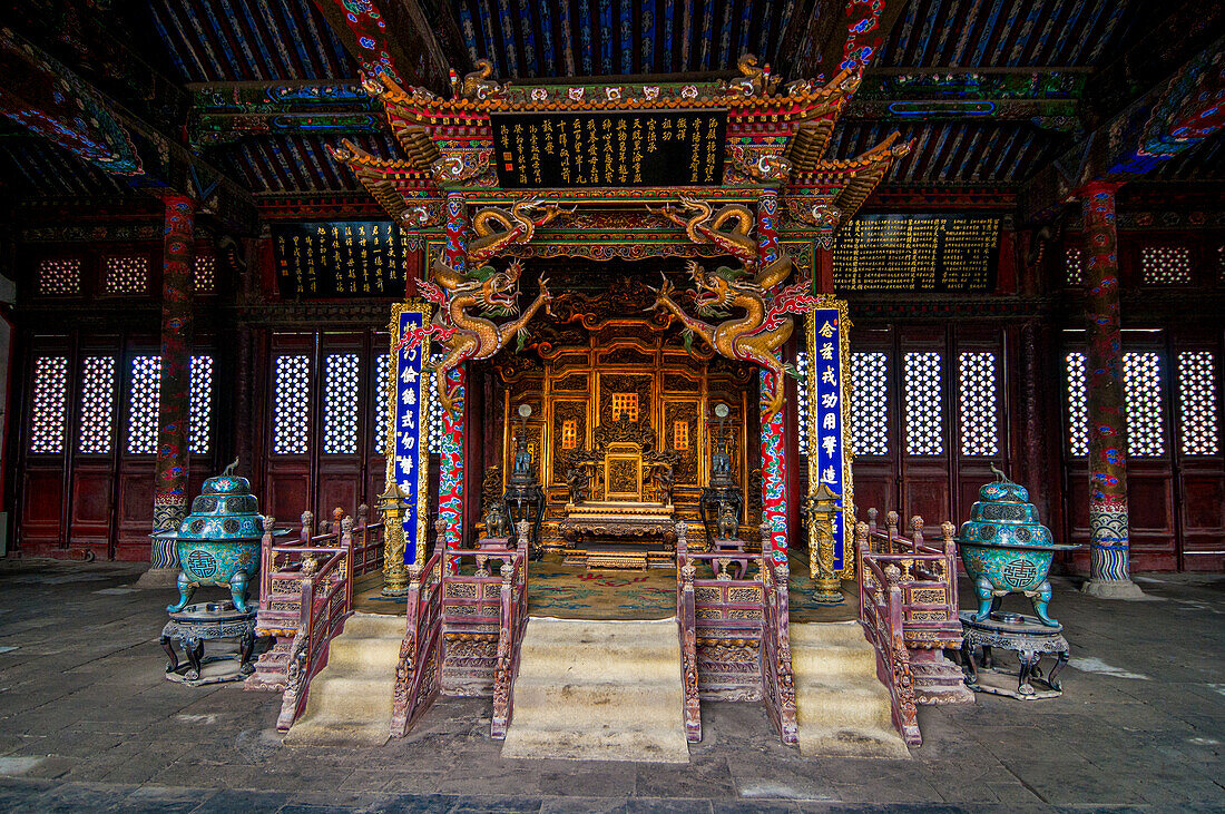 Kaiserpalast von Shenyang (Mukden-Palast), UNESCO-Weltkulturerbe, Shenyang, Liaoning, China, Asien